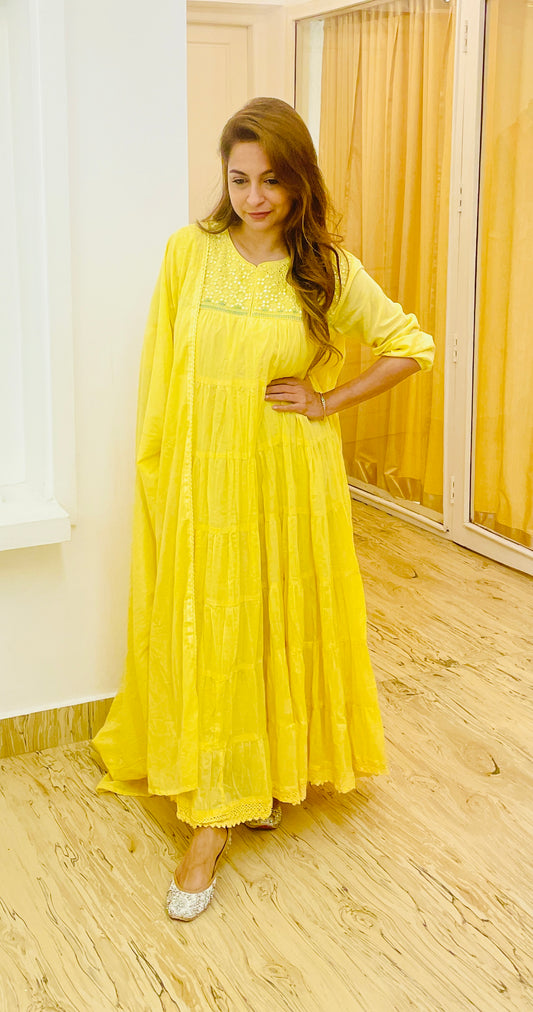 Anisa Yellow Set