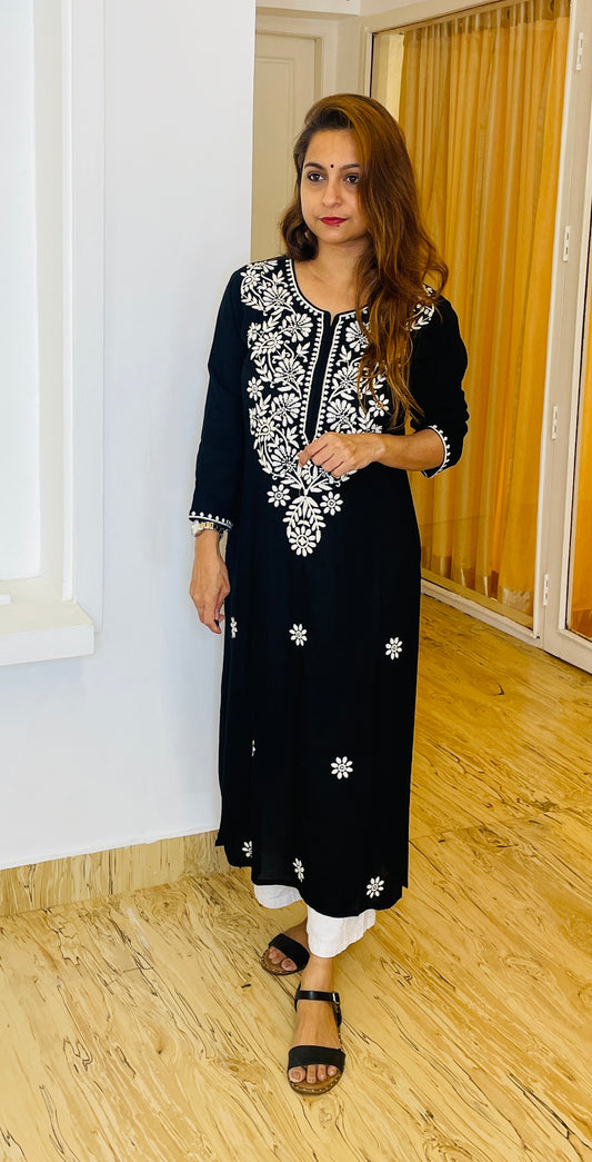 Black Kurta