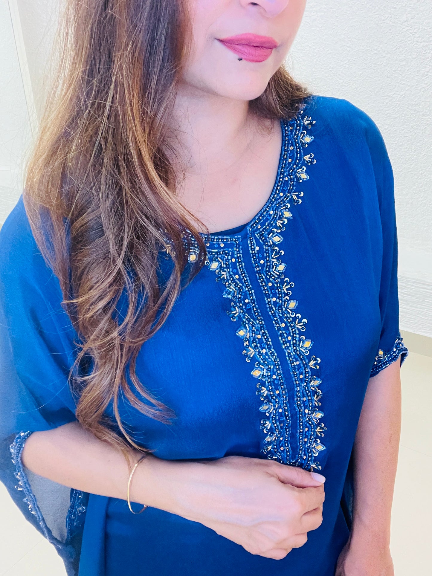 Inayat Blue Kaftan