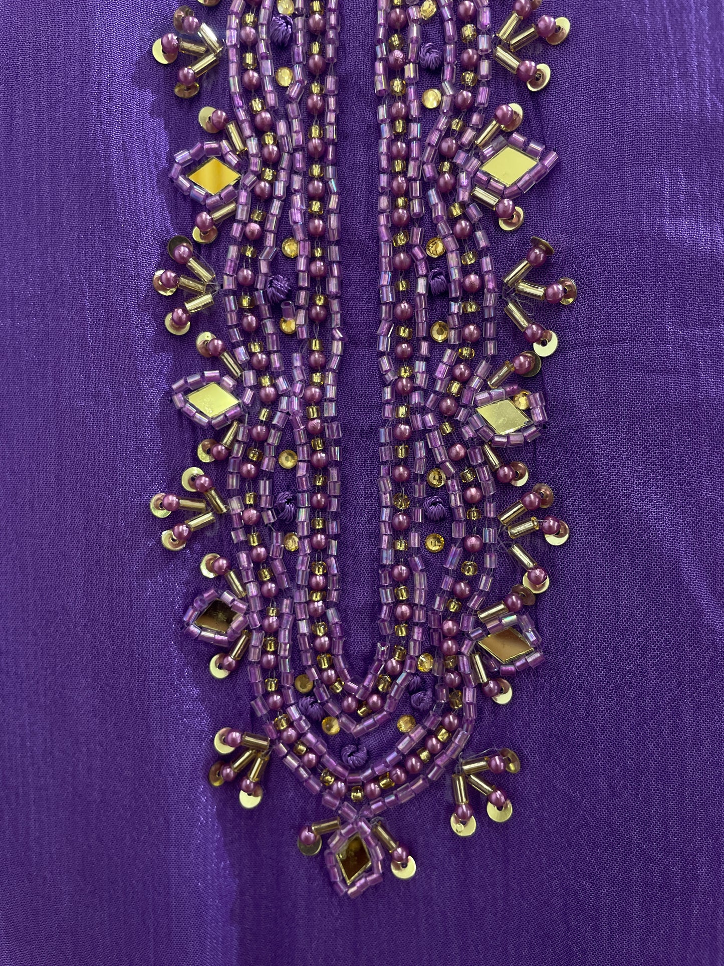 Inayat Purple Kaftan Set